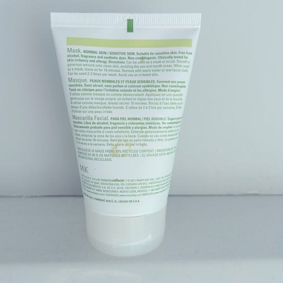 NEW Mary Kay Botanical Effects Mask 4.0 oz // 113 Grams **New** - Picture 2 of 3